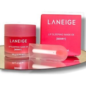 LANEIGE Lip Sleeping Mask EX [Berry] Full Size NIB! Deeply Hydrating